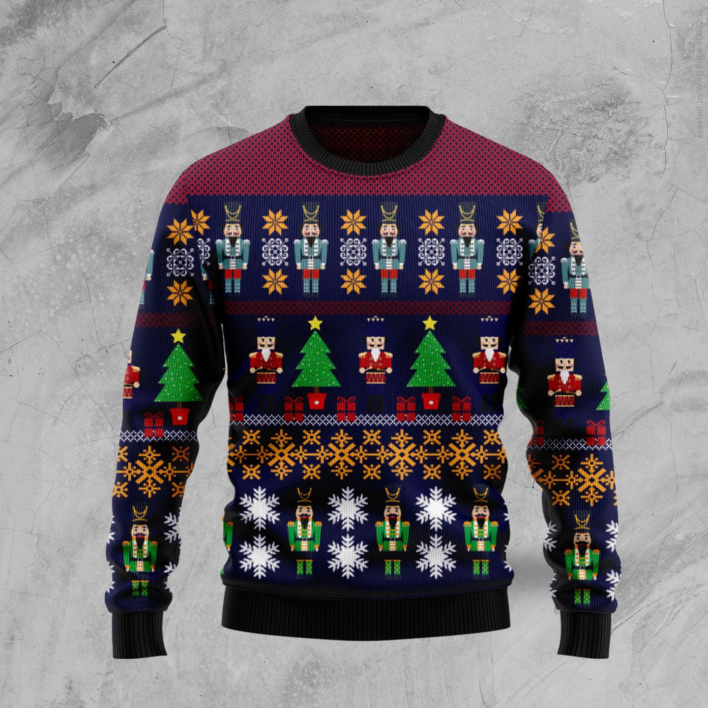Nutcracker Ugly Christmas Sweater Winter Clothing Outrageous Christmas Jumpers