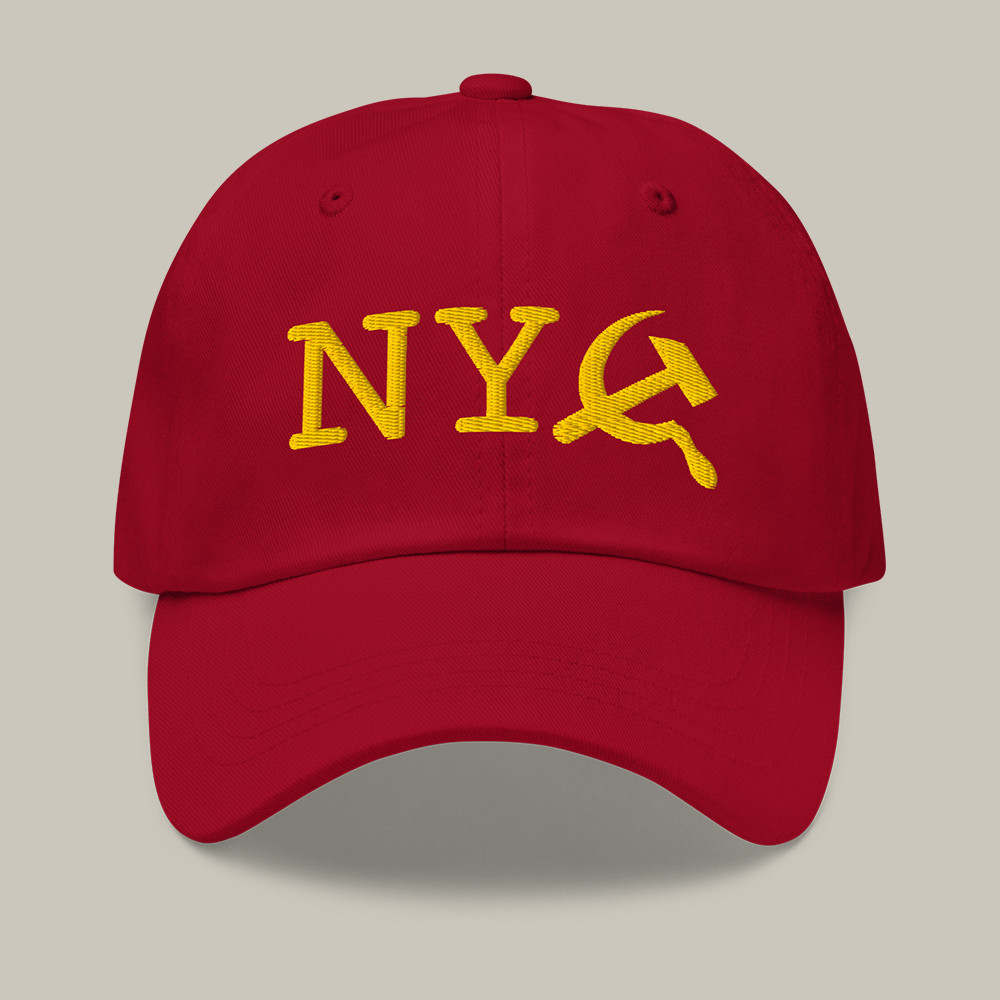 NY Commie Hammer And Sickle Symbol Hat The Tucker Carlson Show Baseball Cap Present For Fan
