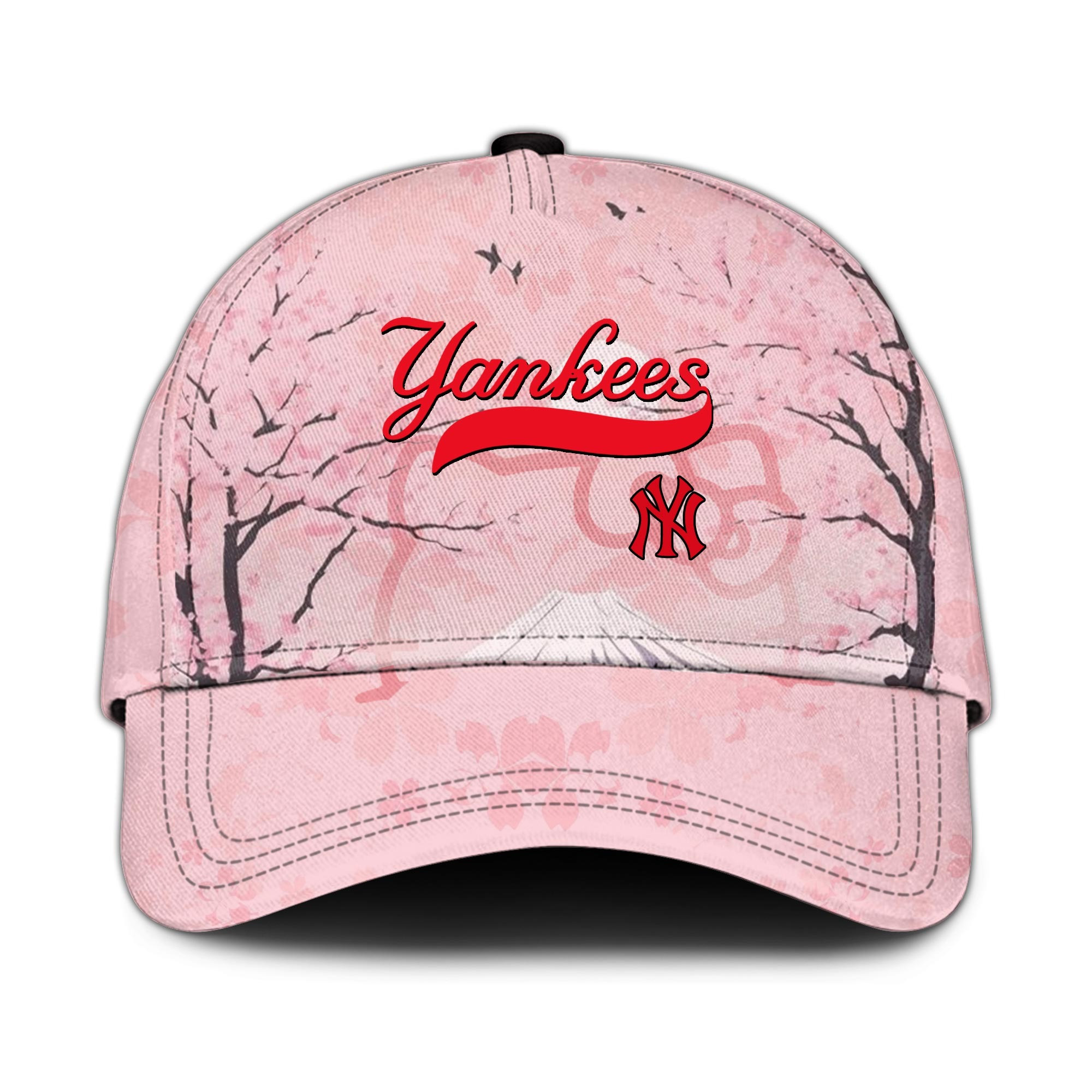 NY Yankees Kitty-Chan Baseball Hat Presents For Baseball Lovers