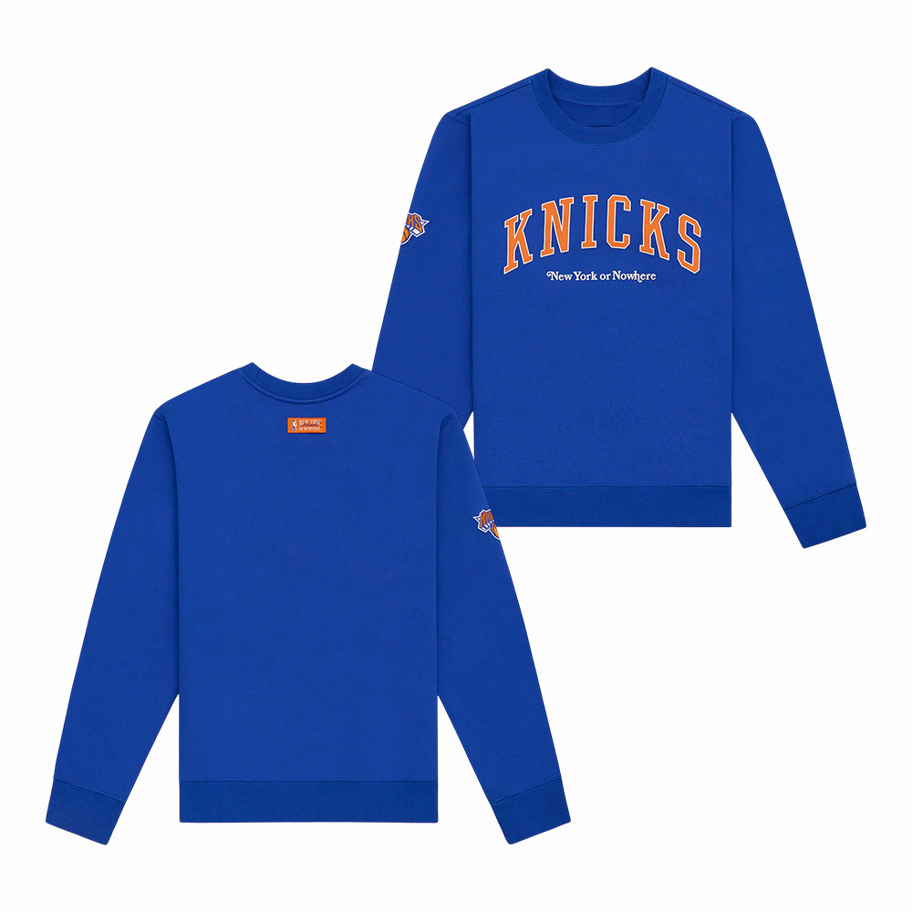 NYON x New York Knicks 2026 Playoffs Sweatshirt Basketball Apparel Present Ideas For Fans