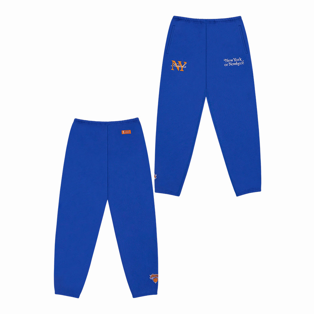 NYON x New York Knicks Basketball Sweatpants Game Day Clothing Birthday Gift For Mother's Day