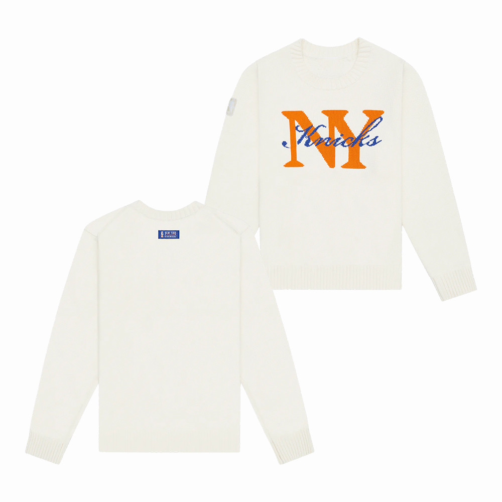 NYON x NY Knicks Basketball Sweater 2026 NBA Playoffs Clothing Line Basketball Lover Present