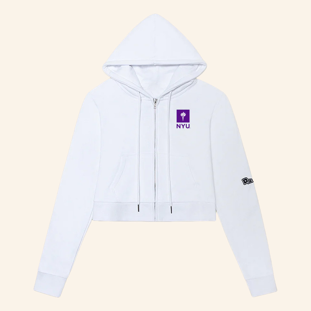 NYU Merch NYU Cropped Zip Hoodie Best Birthday Gift For Daughter NYU Merch NYU Cropped Zip Hoodie Best Birthday Gift For Daughter