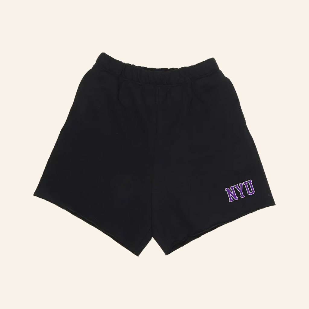 NYU Merch NYU Logo Black Shorts Christmas Gift Ideas For Friends NYU Merch NYU Logo Black Shorts Christmas Gift Ideas For Friends