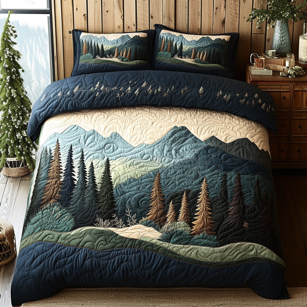 Oak Ember Quilted Bedding Set Forest Bedroom Decor Ideas Christmas Ideas For Wife