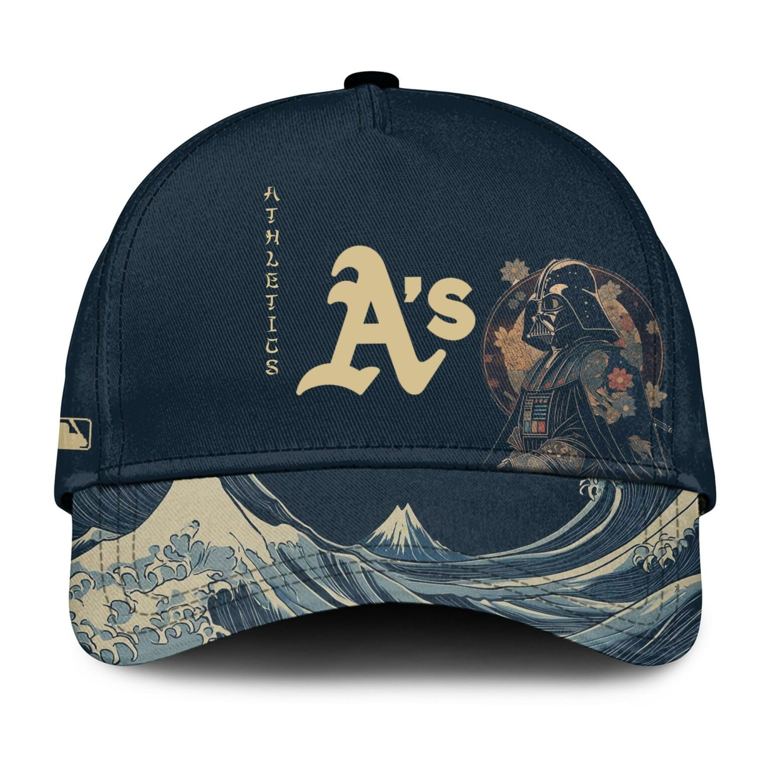 Oakland Athletics Darth Vader Baseball Cap Japanese Art 2025 MLB Merch Gift For Star Wars Lovers