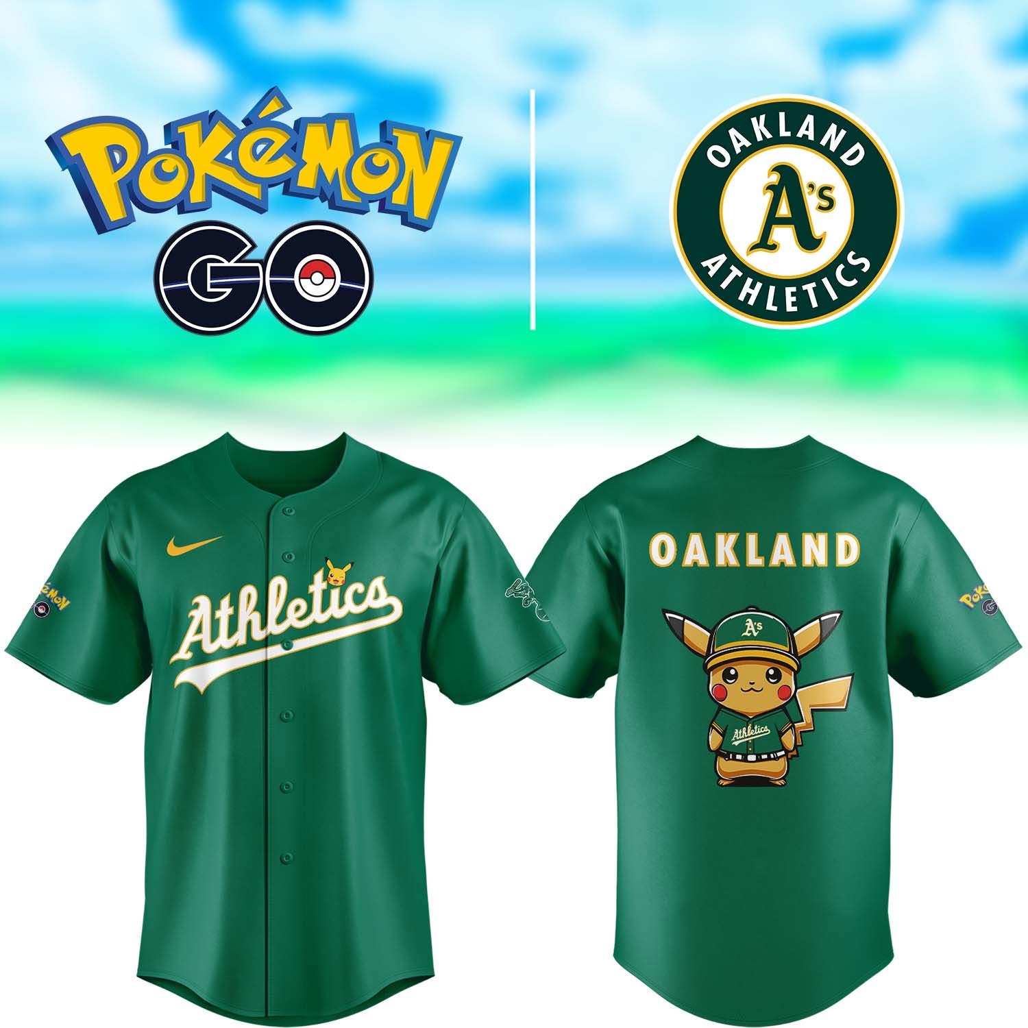 Oakland Athletics Pokemon Go Jersey Oakland Athletics Merch Best Baseball Coach Gift Ideas