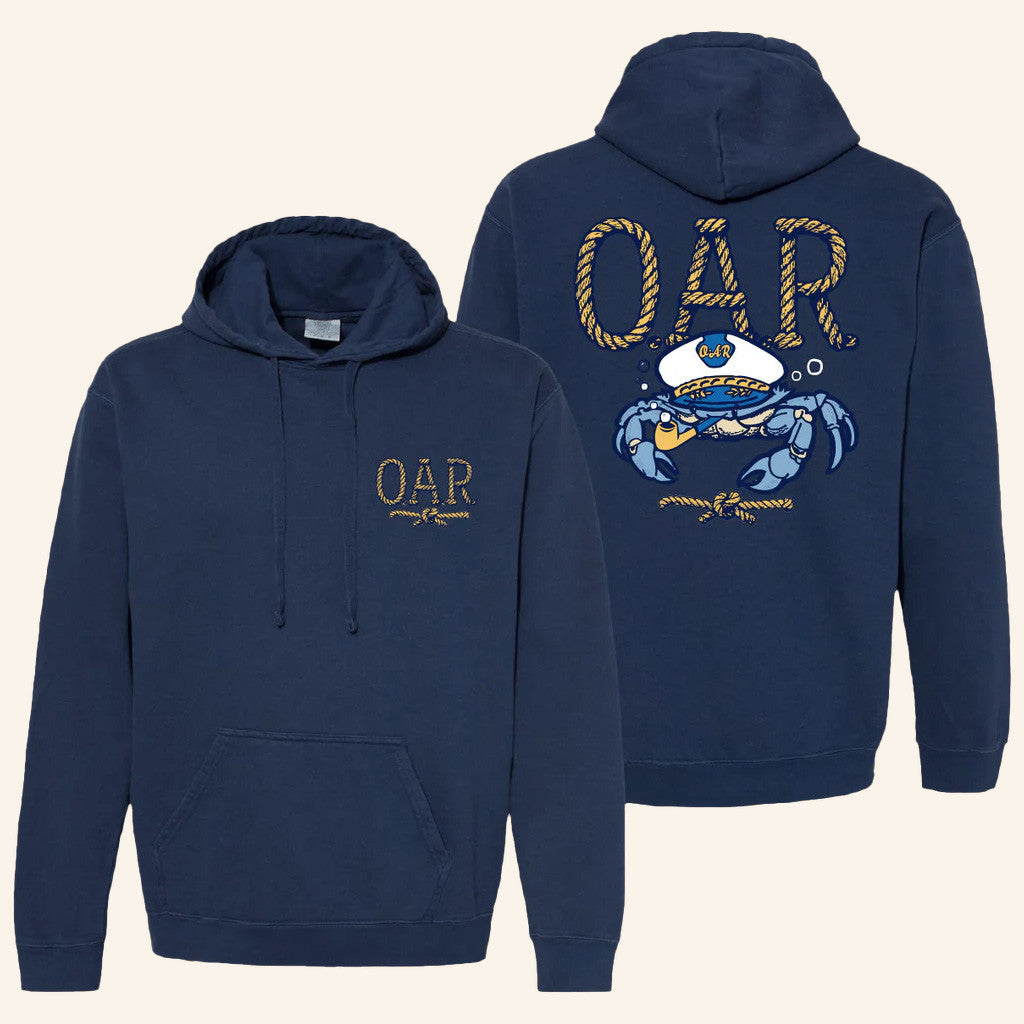 Oar Merch Captain Crab Hoodie Gifts For Boyfriend Oar Merch Captain Crab Hoodie Gifts For Boyfriend