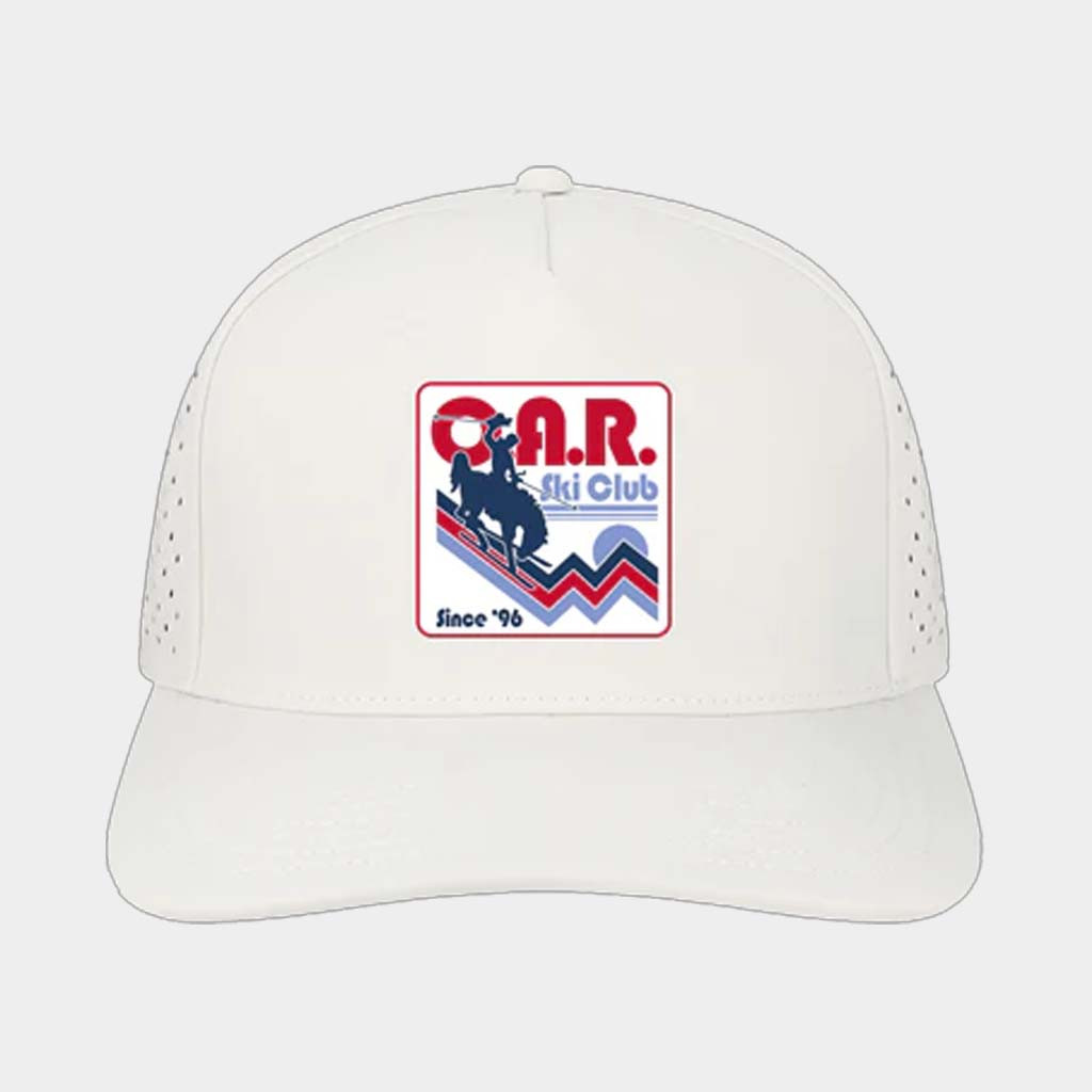 Oar Merch White Oar Ski Club Hat Birthday Ideas For Husband