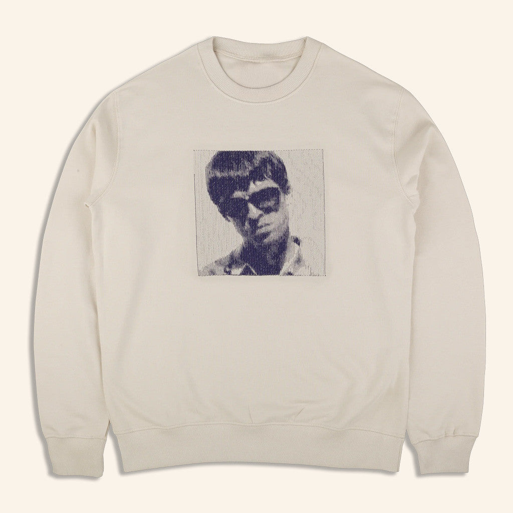 Oasis Merch 2025 Live 25 Noel Embroidered Portrait Sweatshirt Birthday Gift Ideas For Him