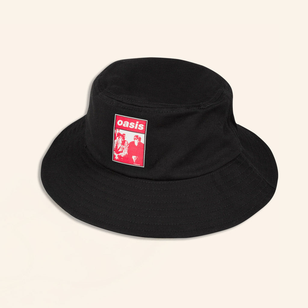 Oasis Merch 2025 Live 25 Wonderwall Red Photo Bucket Hat Black Gift Ideas For Dudes Oasis Merch 2025 Live 25 Wonderwall Red Photo Bucket Hat Black Gift Ideas For Dudes