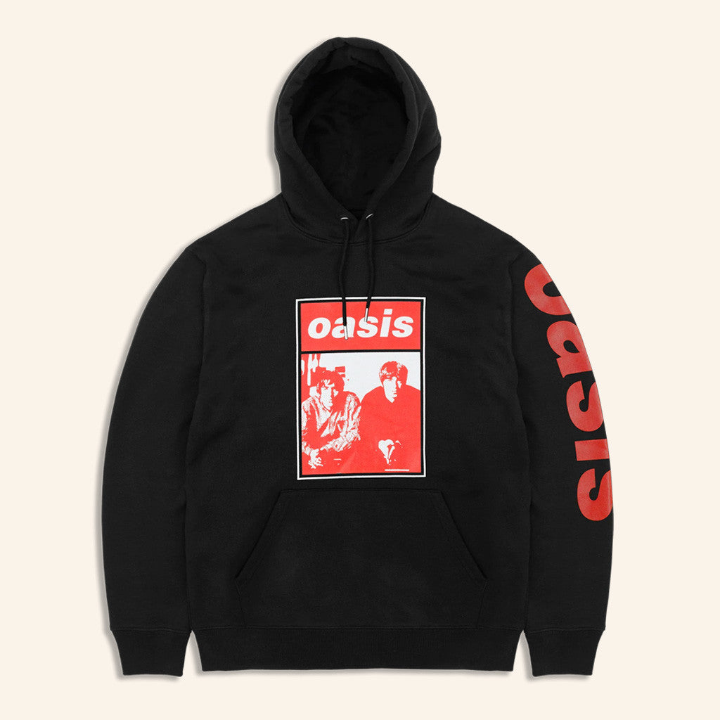 Oasis Merch 2025 Live 25 Wonderwall Red Photo Hoodie Black Gift Ideas For Him Oasis Merch 2025 Live 25 Wonderwall Red Photo Hoodie Black Gift Ideas For Him