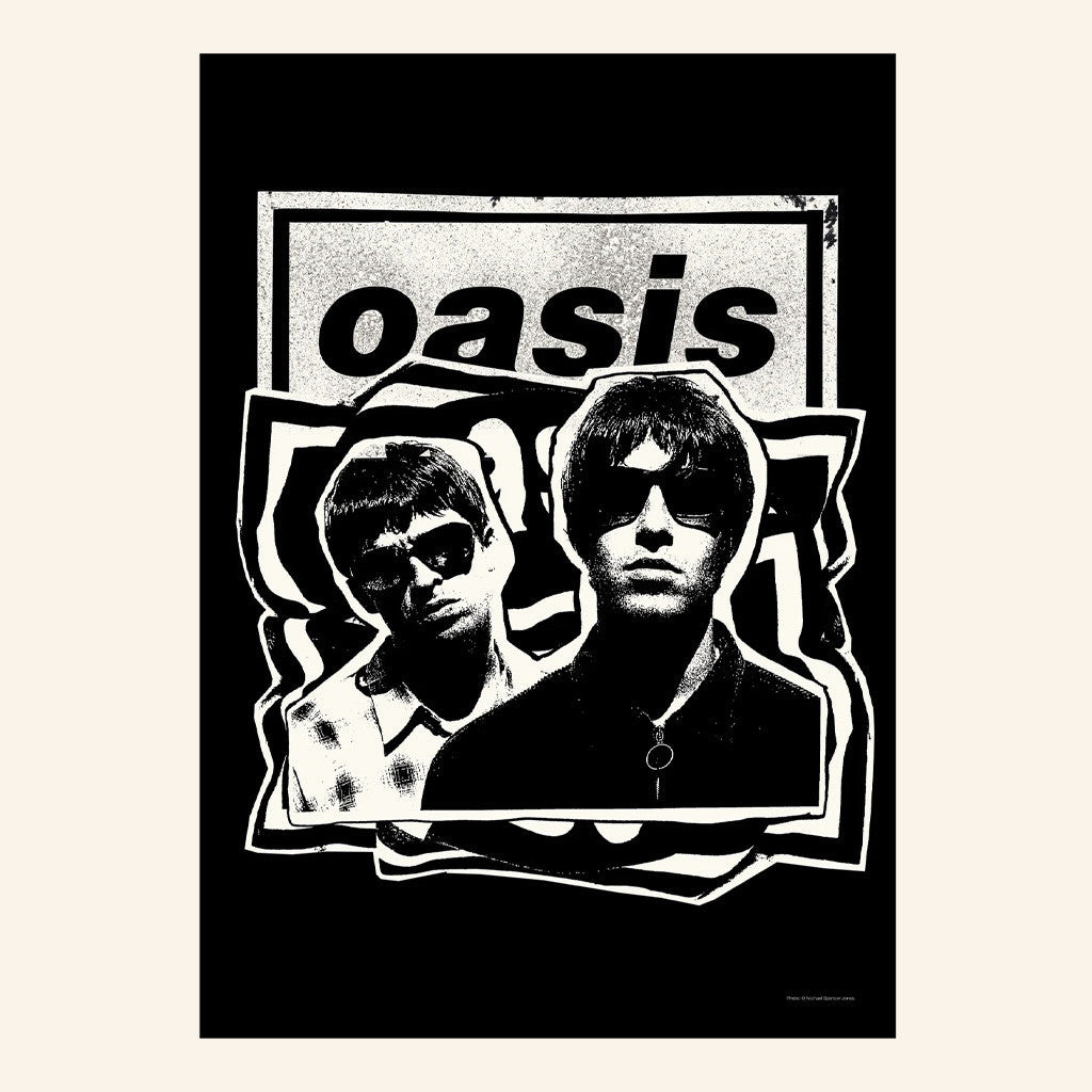 Oasis Merch 2025 Poster Cut Out Photo Poster Fan Merch Gifts For Music Lovers