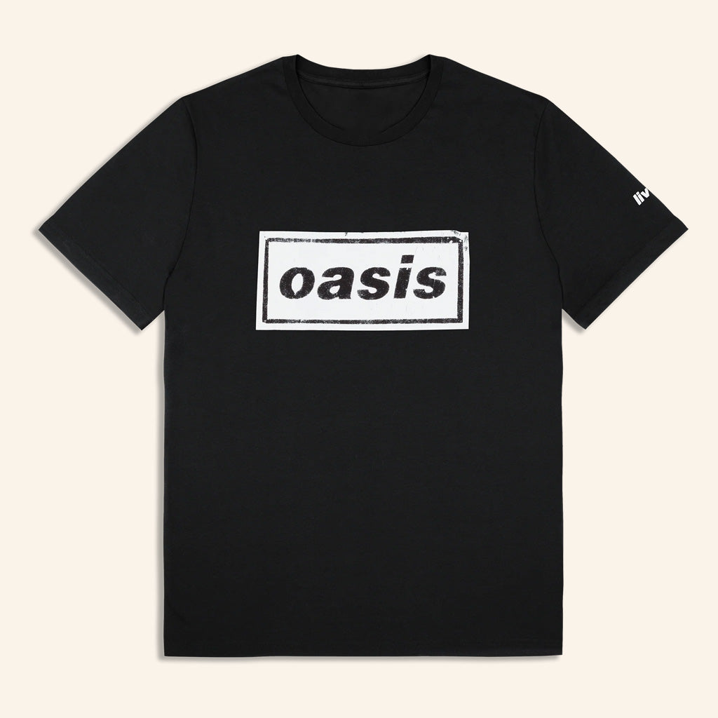 Oasis Merch Live 25 Tour Shirt Live 25 Stencil Logo T-Shirt Black Fan Clothing Dad Gifts Oasis Merch Live 25 Tour Shirt Live 25 Stencil Logo T-Shirt Black Fan Clothing Dad Gifts