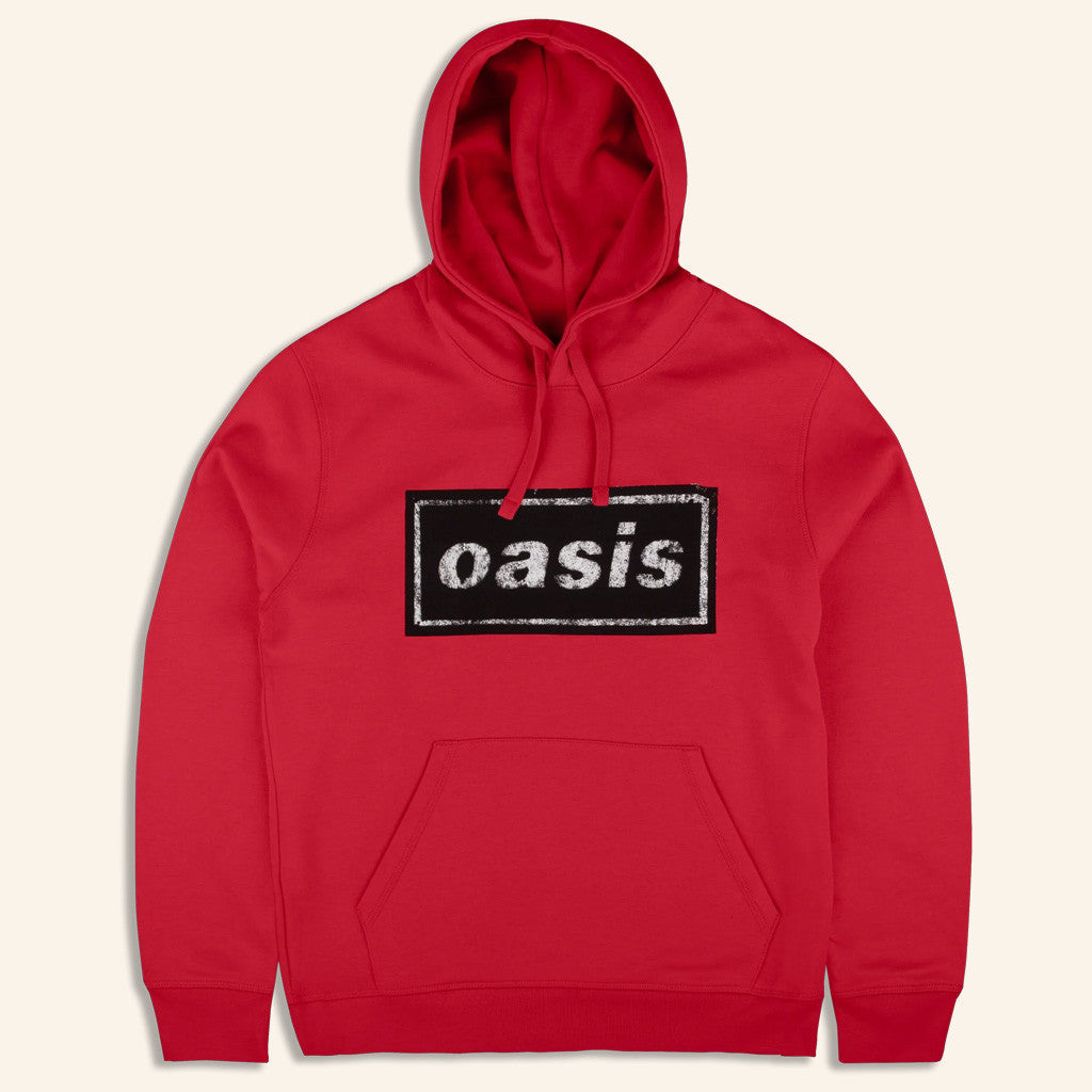 Oasis Tour Merch 2025 Live '25 Stencil Logo Hoodie Red Gift Ideas For Boyfriend Oasis Tour Merch 2025 Live '25 Stencil Logo Hoodie Red Gift Ideas For Boyfriend