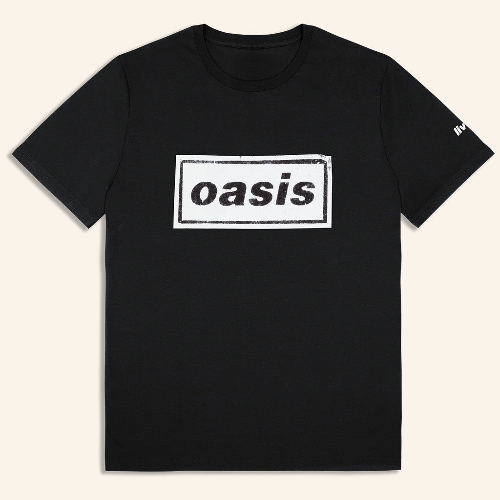 Oasis Tour Merch 2025 Live '25 Stencil Logo T-Shirt Black Gifts For Boyfriend Oasis Tour Merch 2025 Live '25 Stencil Logo T-Shirt Black Gifts For Boyfriend