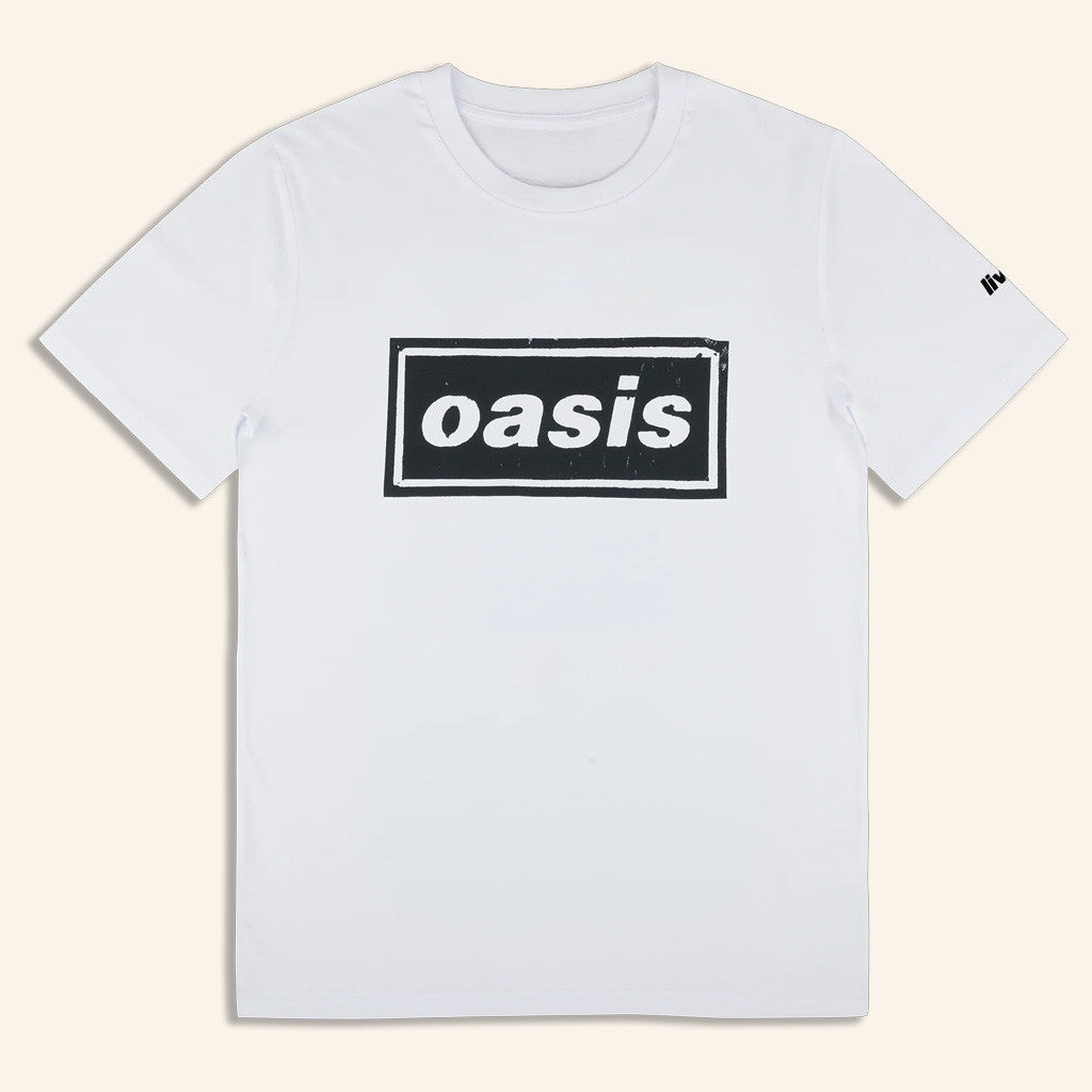 Oasis Tour Merch 2025 Live '25 Stencil Logo T-Shirt White Gifts For Boyfriend Oasis Tour Merch 2025 Live '25 Stencil Logo T-Shirt White Gifts For Boyfriend