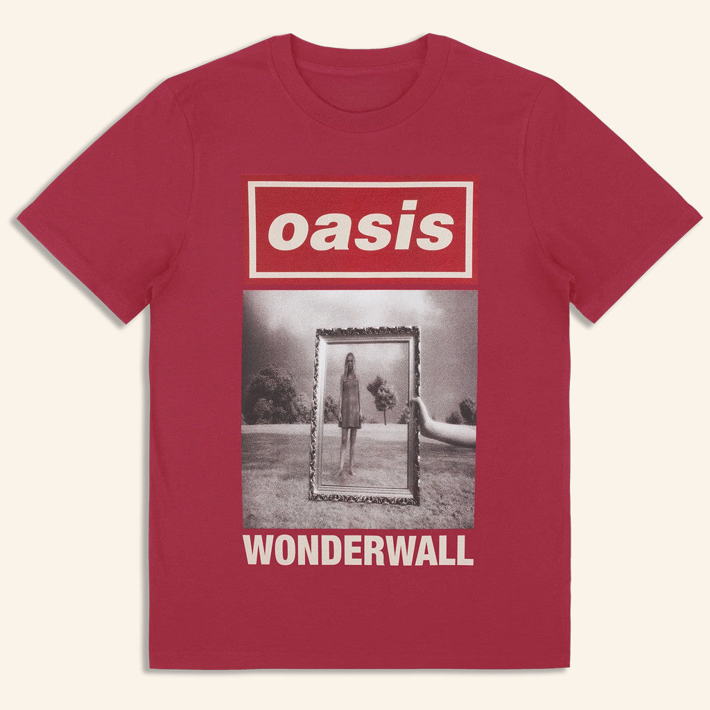 Oasis Tour Merch 2025 Live '25 Wonderwall Cover T-Shirt Gifts For Him Her
