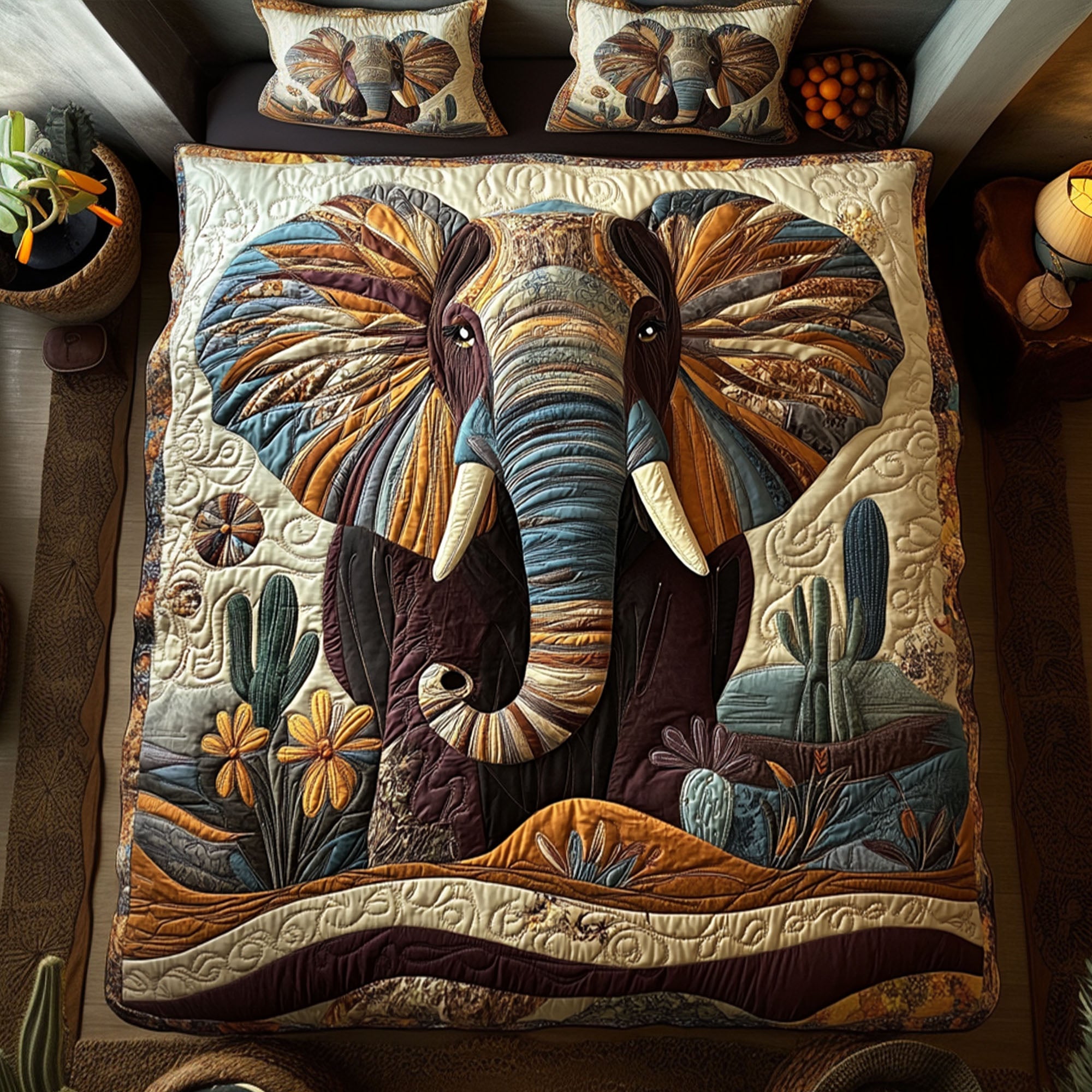 Oasis Walker Quilted Bedding Set Best Comforter Sets Awesome Native American Gifts