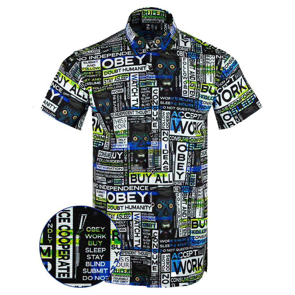 Obey And Consume Button Down Shirt Tactical Hawaiian Shirt Xmas Gifts For Son Obey And Consume Button Down Shirt Tactical Hawaiian Shirt Xmas Gifts For Son