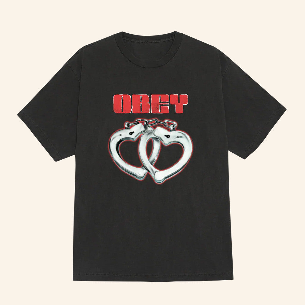 Obey Clothing Merch Cuffs Pigment T-Shirt Gifts For Father Obey Clothing Merch Cuffs Pigment T-Shirt Gifts For Father