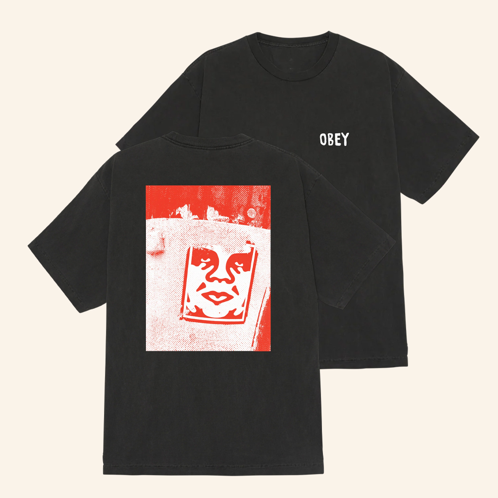 Obey Clothing Merch Icon Photo Pigment T-Shirt Christmas Present For Dad Obey Clothing Merch Icon Photo Pigment T-Shirt Christmas Present For Dad