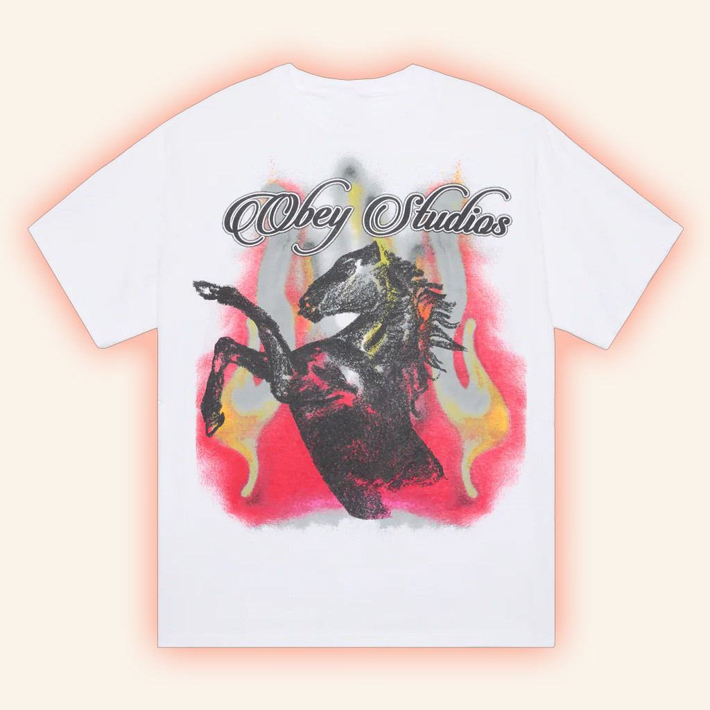 Obey Clothing Merch Obey Studios Horse Vintage T-Shirt Birthday Present For Husband Obey Clothing Merch Obey Studios Horse Vintage T-Shirt Birthday Present For Husband