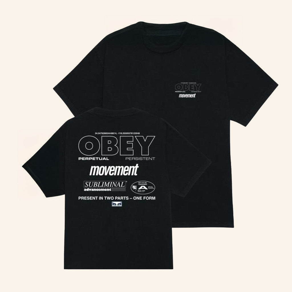 Obey Clothing Merch Persistent Movement Pigment T-Shirt Gifts For Him Obey Clothing Merch Persistent Movement Pigment T-Shirt Gifts For Him
