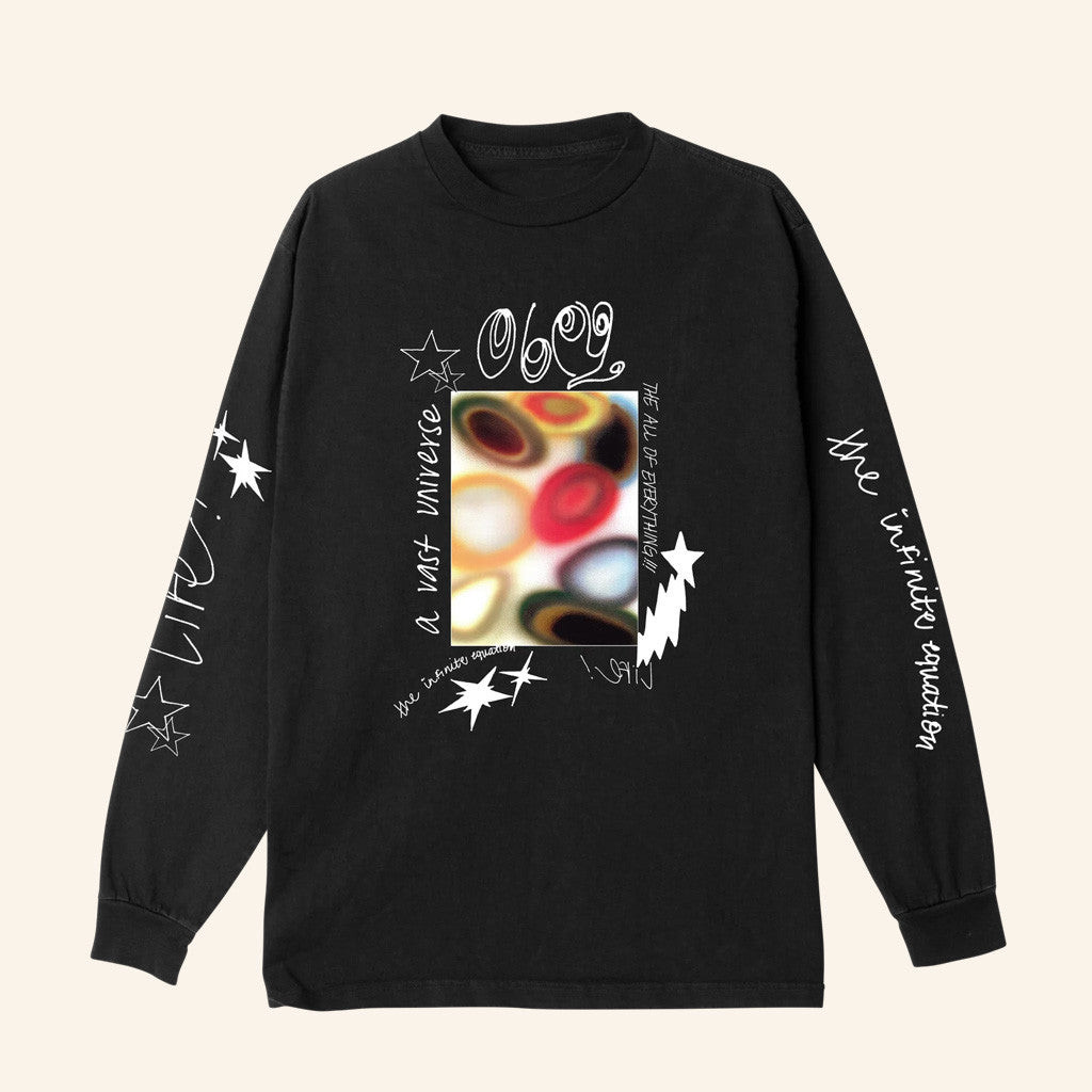 Obey Clothing Merch Vast Universe Pigment Long Sleeve T-Shirt Gifts For Dudes