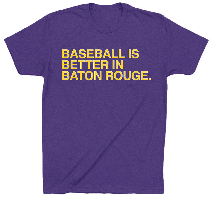 OBVIOUS SHIRTS Merch Baseball Is Better In Baton Rouge T-Shirt Baseball Lover Gift Ideas OBVIOUS SHIRTS Merch Baseball Is Better In Baton Rouge T-Shirt Baseball Lover Gift Ideas