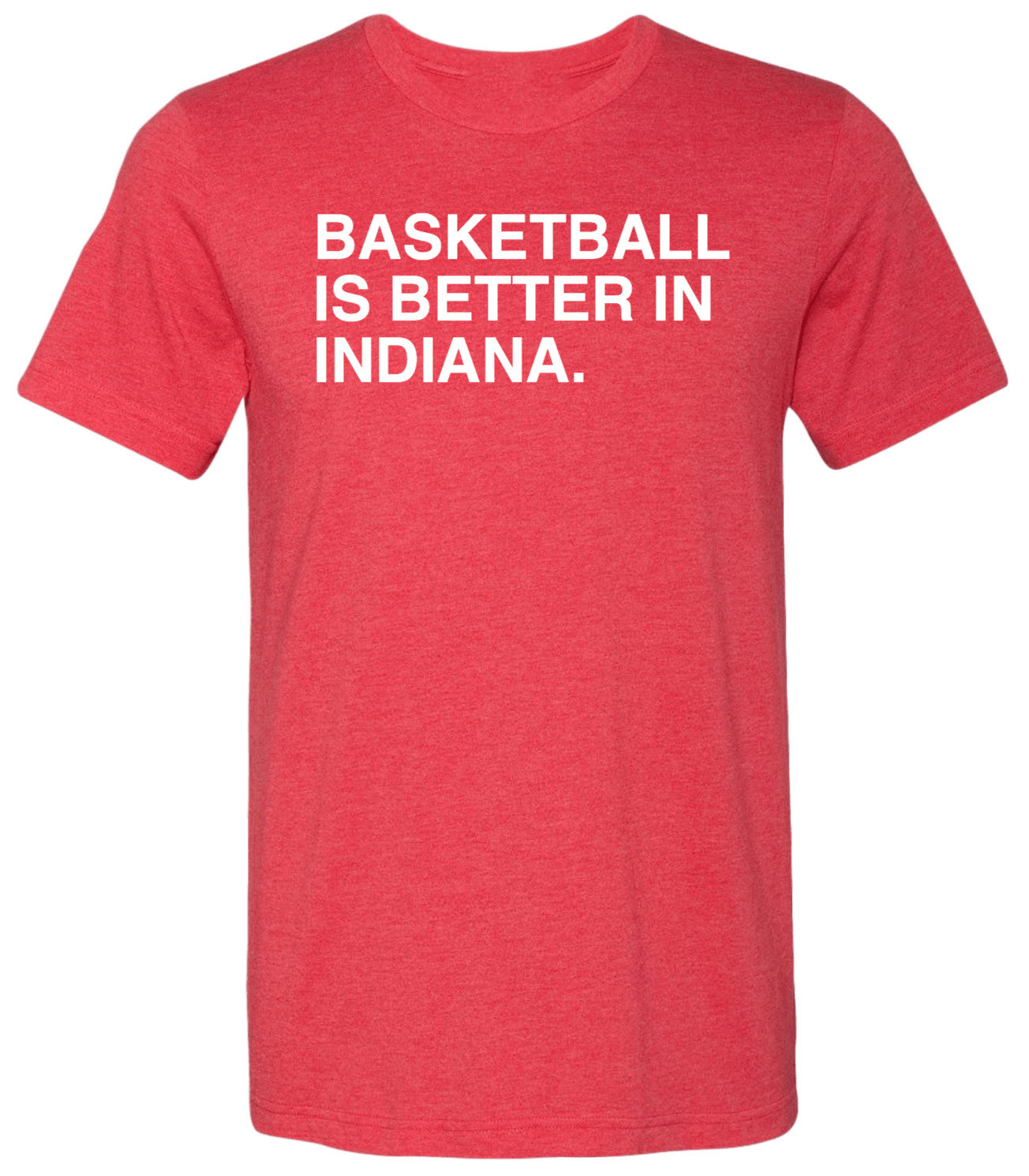 OBVIOUS SHIRTS Merch Basketball Is Better In Indiana Shirt Best Gifts For Basketball Lovers