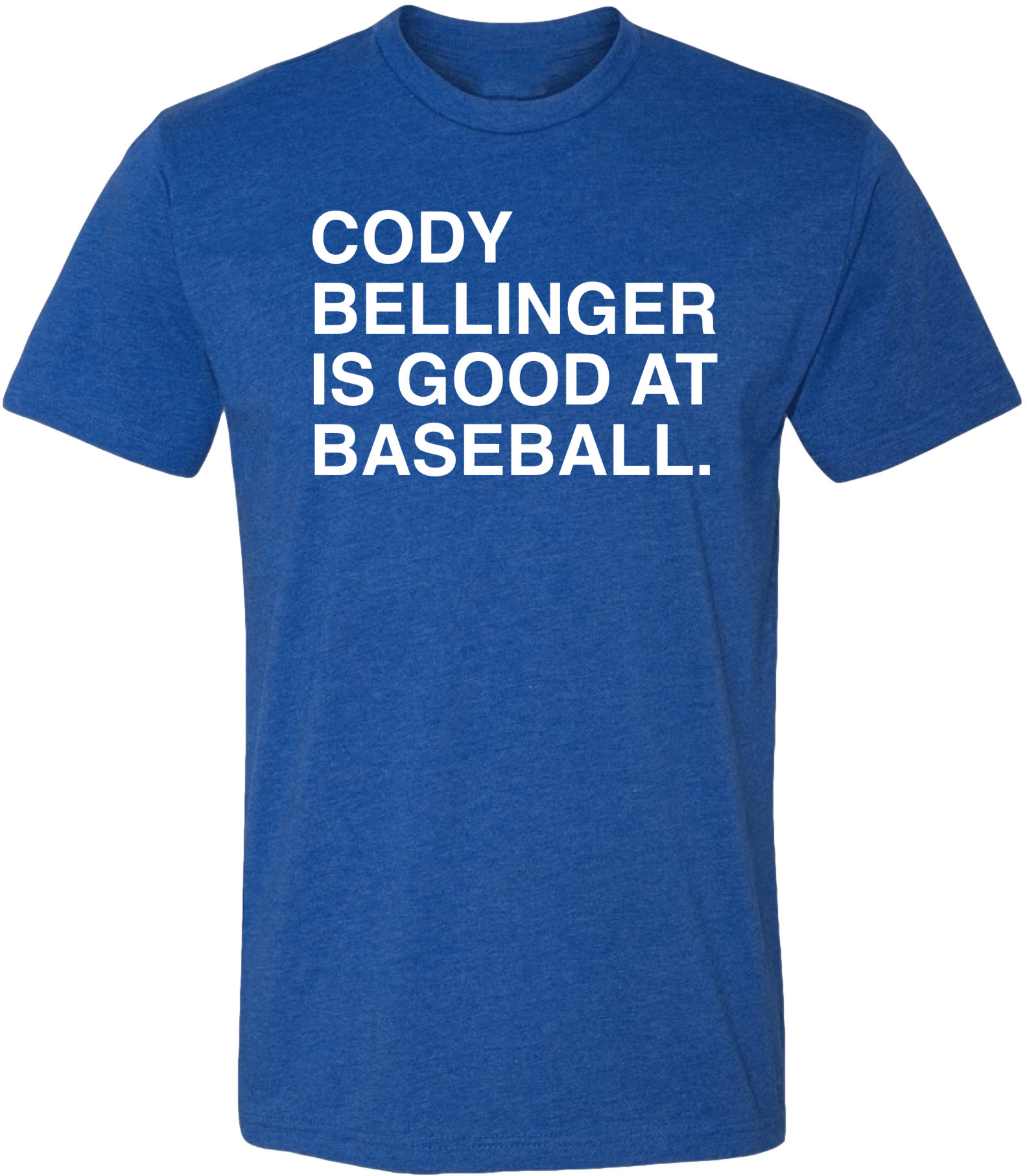 OBVIOUS SHIRTS Merch Cody Bellinger Is Good At Baseball T-Shirt Best Gifts For Baseball Lovers OBVIOUS SHIRTS Merch Cody Bellinger Is Good At Baseball T-Shirt Best Gifts For Baseball Lovers