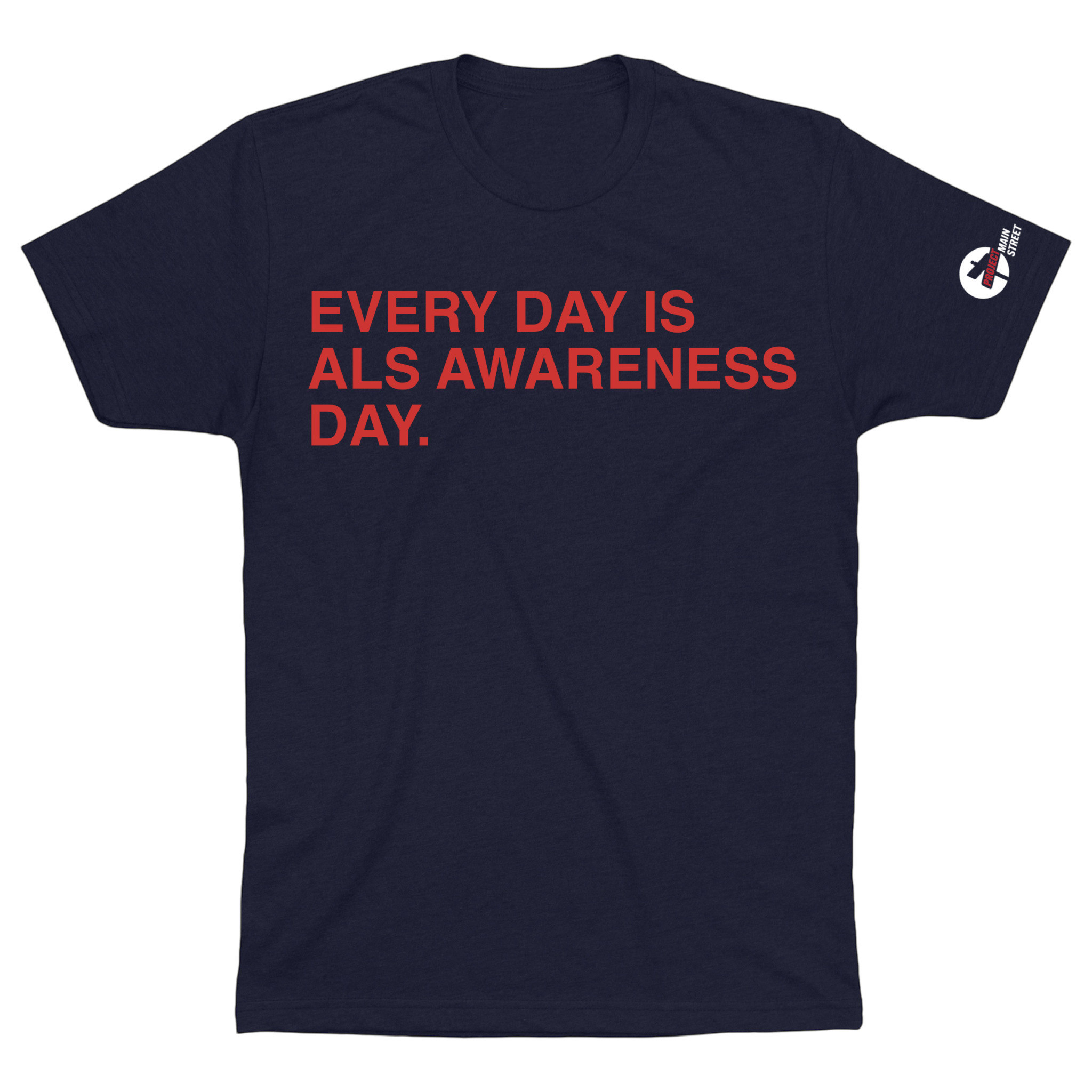 OBVIOUS SHIRTS Merch Every Day Is Als Awareness Day T-Shirt Gift For Husband OBVIOUS SHIRTS Merch Every Day Is Als Awareness Day T-Shirt Gift For Husband
