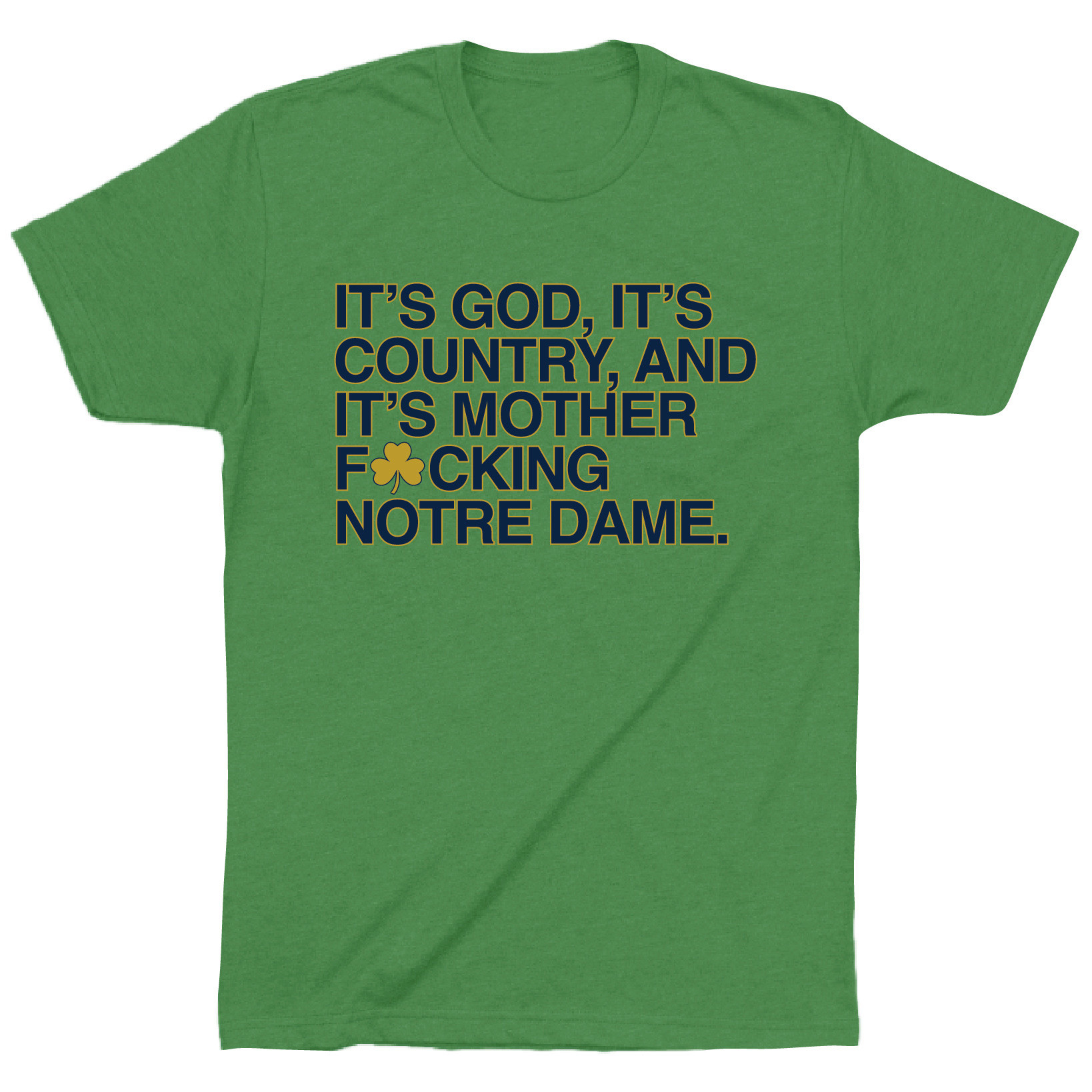 OBVIOUS SHIRTS Merch God Country And ND T-Shirt Gift Ideas For Him