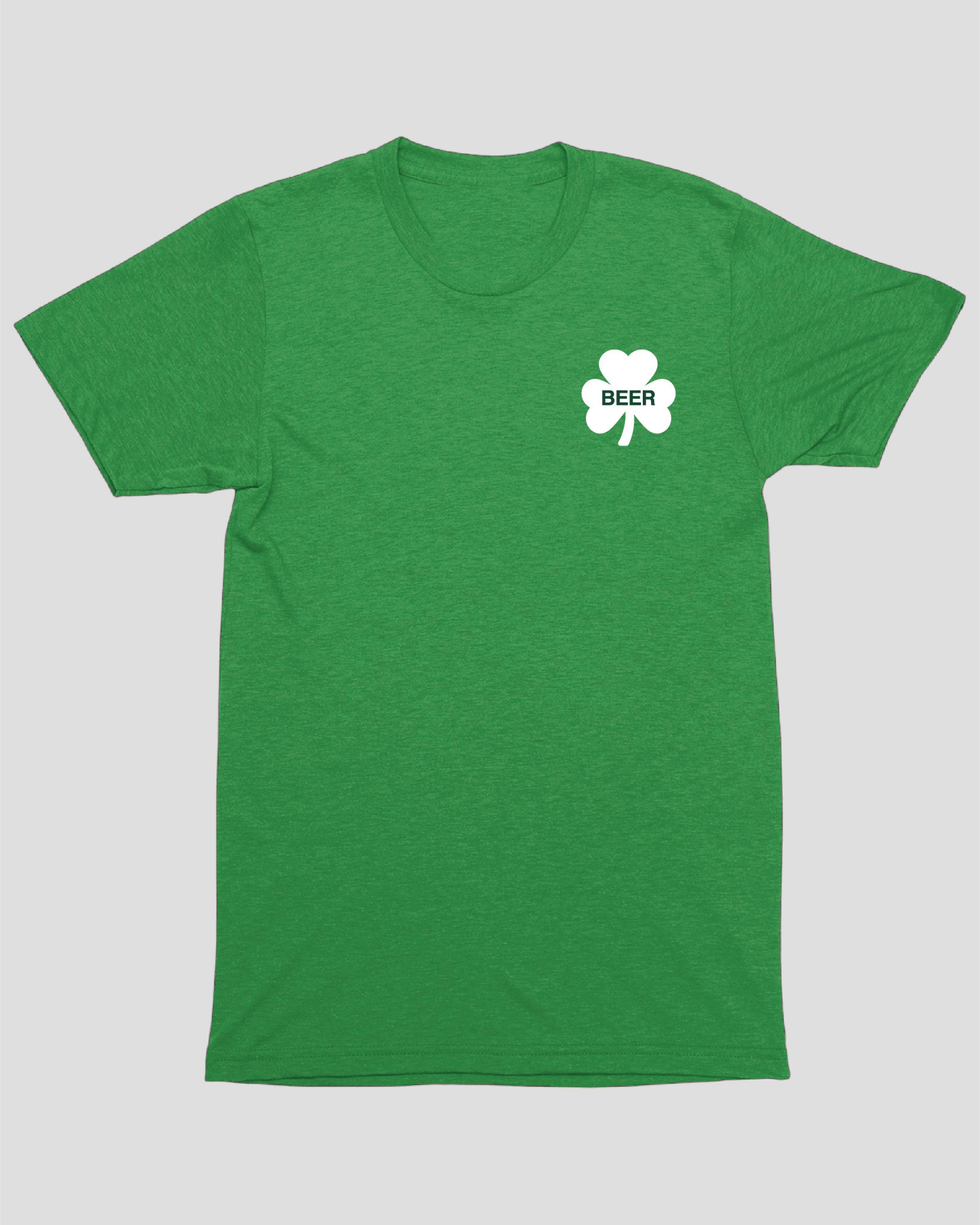 OBVIOUS SHIRTS Merch Green Beer Clover T-Shirt Gift Ideas For Friends