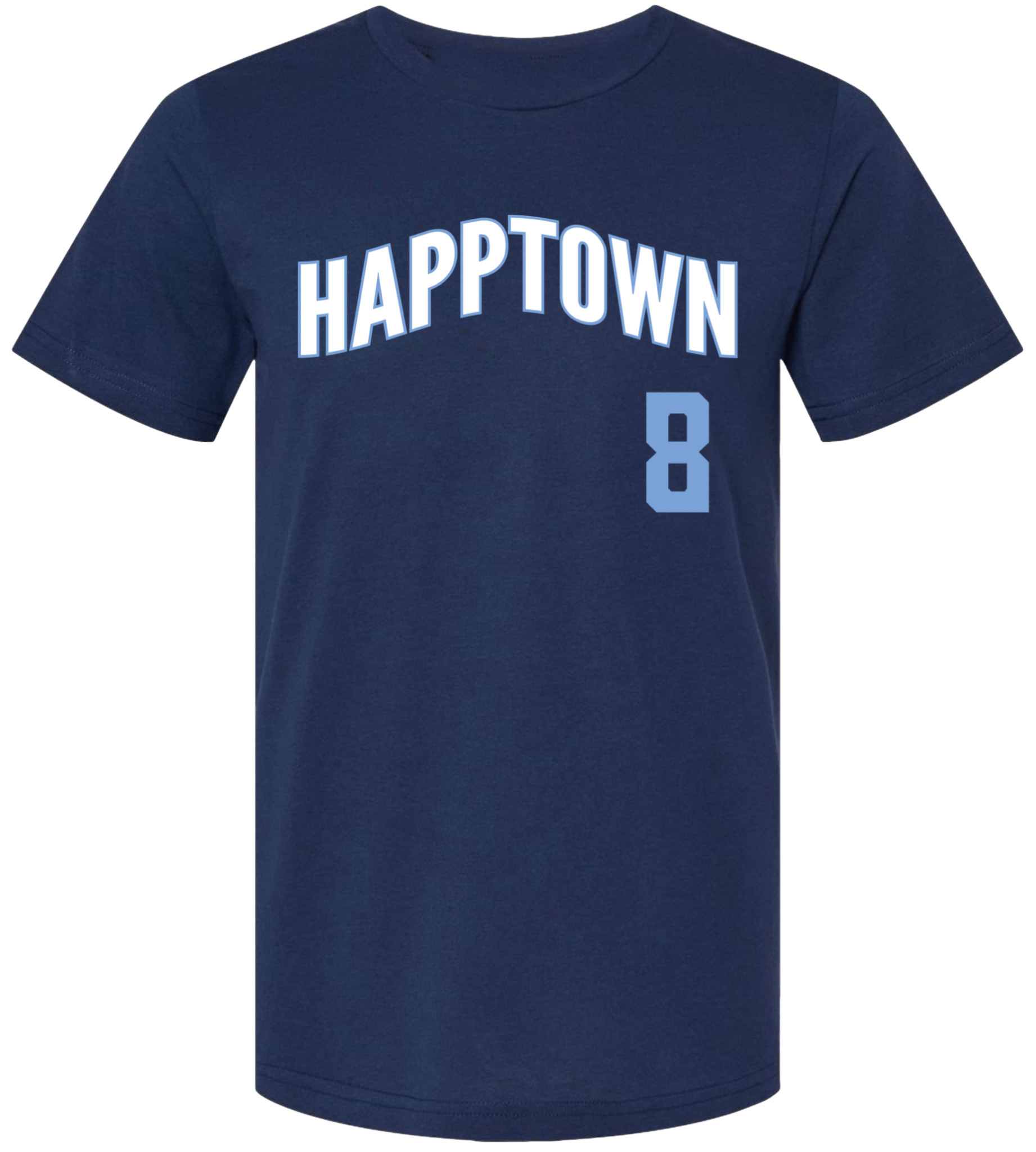 OBVIOUS SHIRTS Merch HAPPTOWN 8 T-Shirt Best Gifts For Father