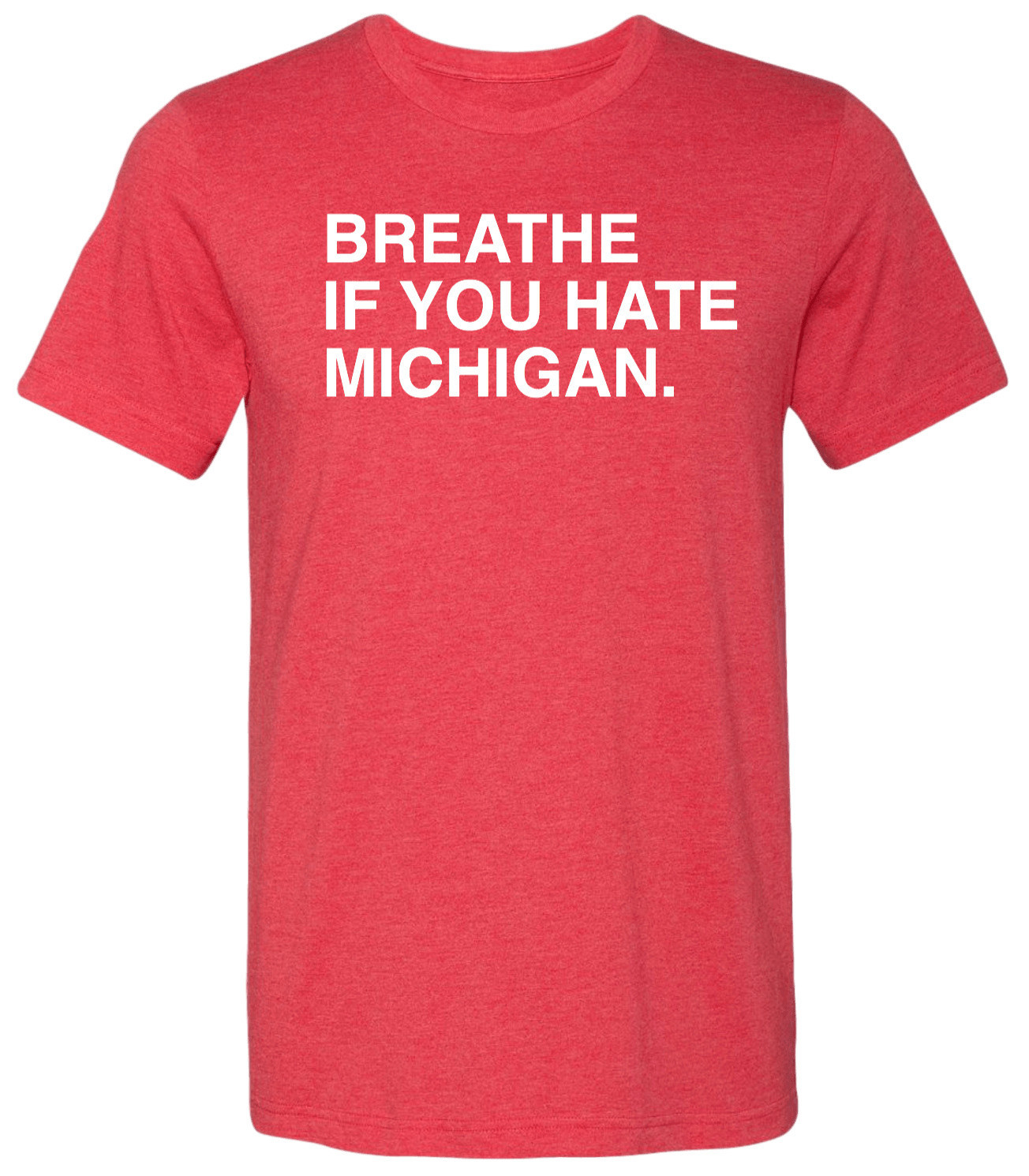 OBVIOUS SHIRTS Merch Hate Michigan T-Shirt Gift Ideas For Son OBVIOUS SHIRTS Merch Hate Michigan T-Shirt Gift Ideas For Son
