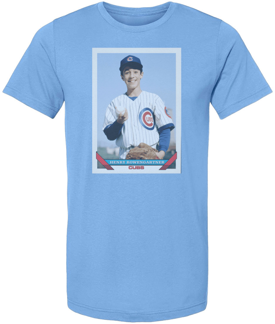 OBVIOUS SHIRTS Merch Henry Rowengartner Rookie Card T-Shirt Gifts For Baseball Lovers