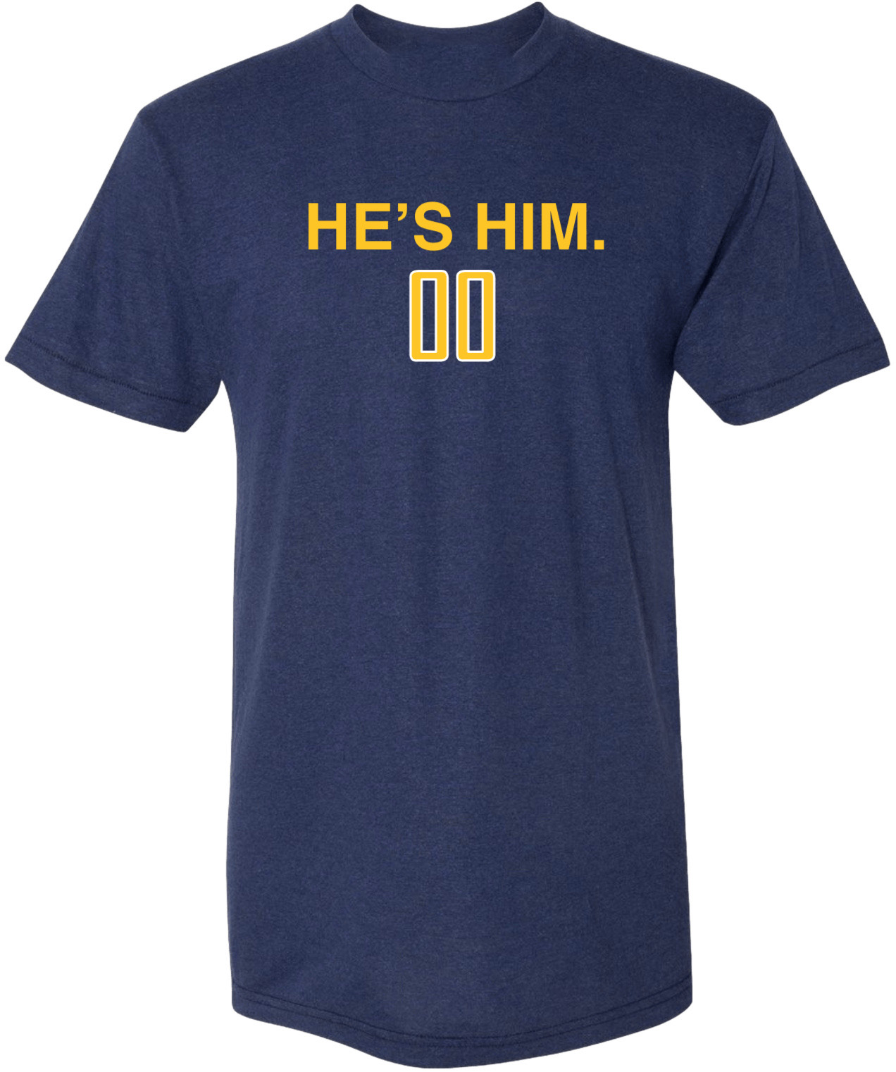 OBVIOUS SHIRTS Merch He's Him T-Shirt Best Gifts For Father