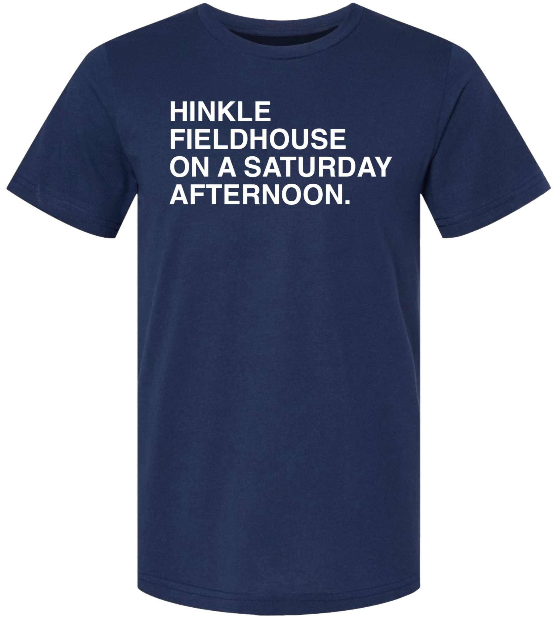 OBVIOUS SHIRTS Merch Hinkle Fieldhouse On A Saturday Afternoon T-Shirt Present For Husband