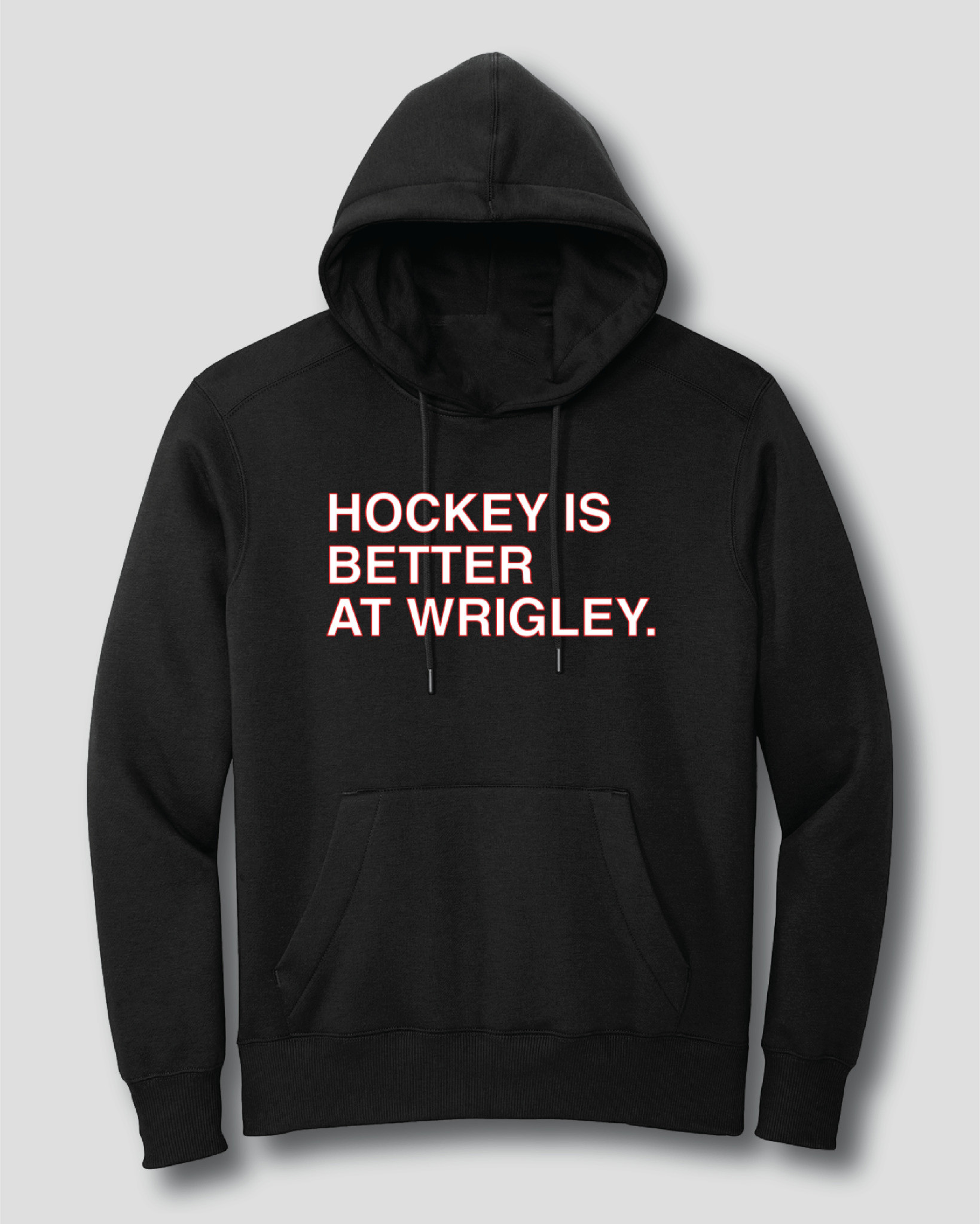OBVIOUS SHIRTS Merch Hockey Is Better At Wrigley Hoodie Gifts For Hockey Lovers