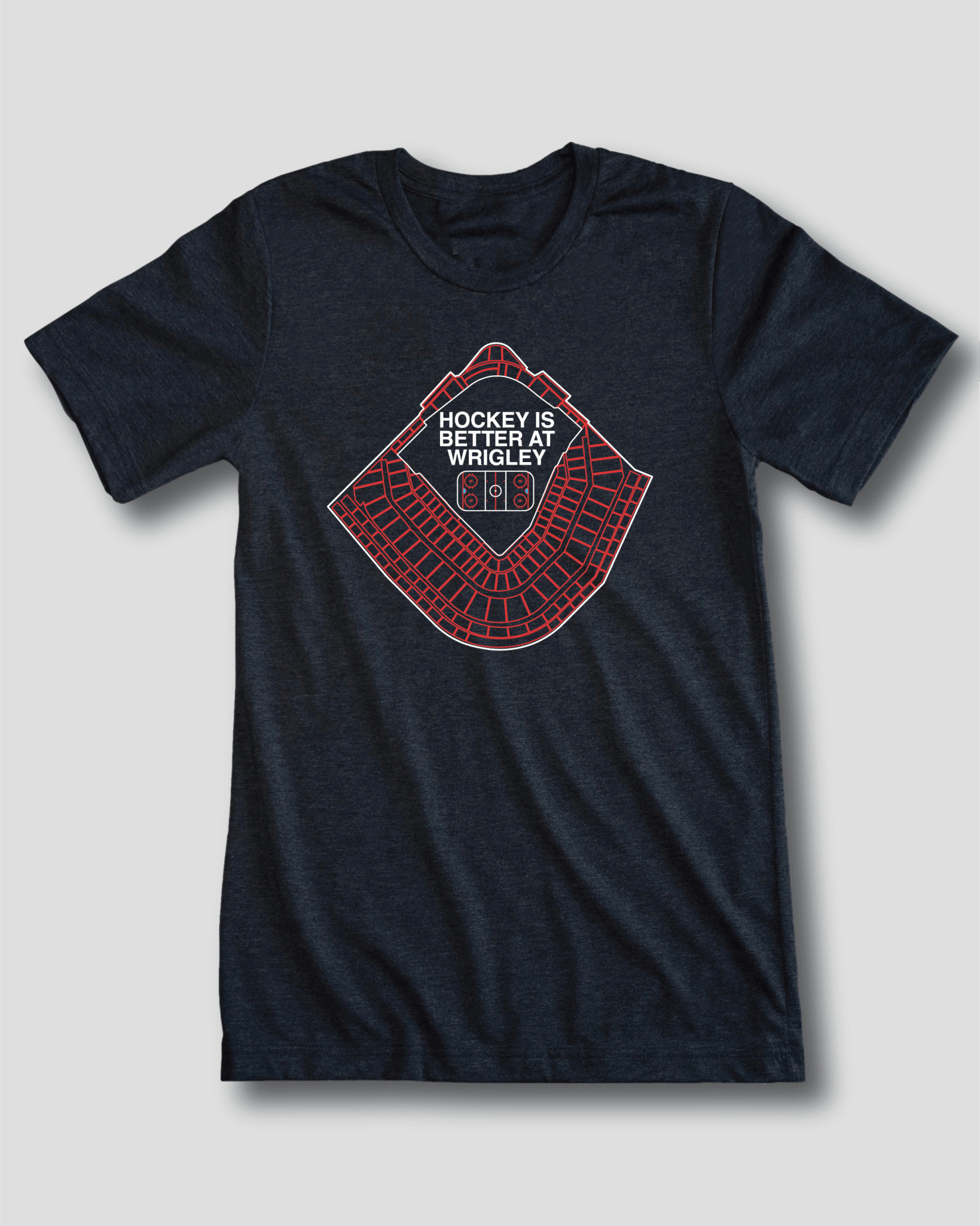 OBVIOUS SHIRTS Merch Hockey Is Better At Wrigley T-Shirt Christmas Gift Ideas For Friends