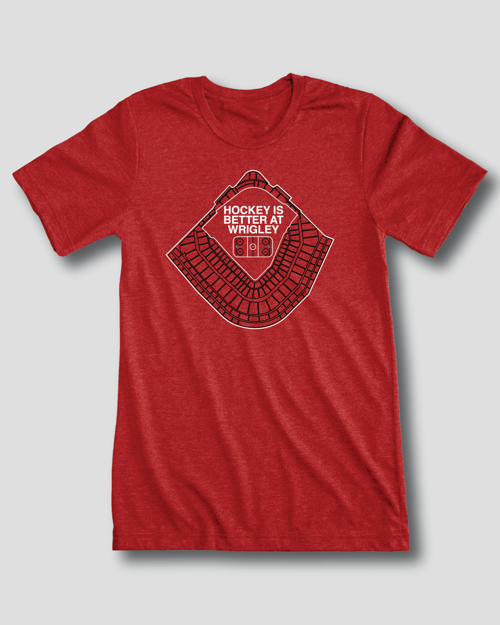 OBVIOUS SHIRTS Merch Hockey Is Better At Wrigley T-Shirt Gift For Football Lovers