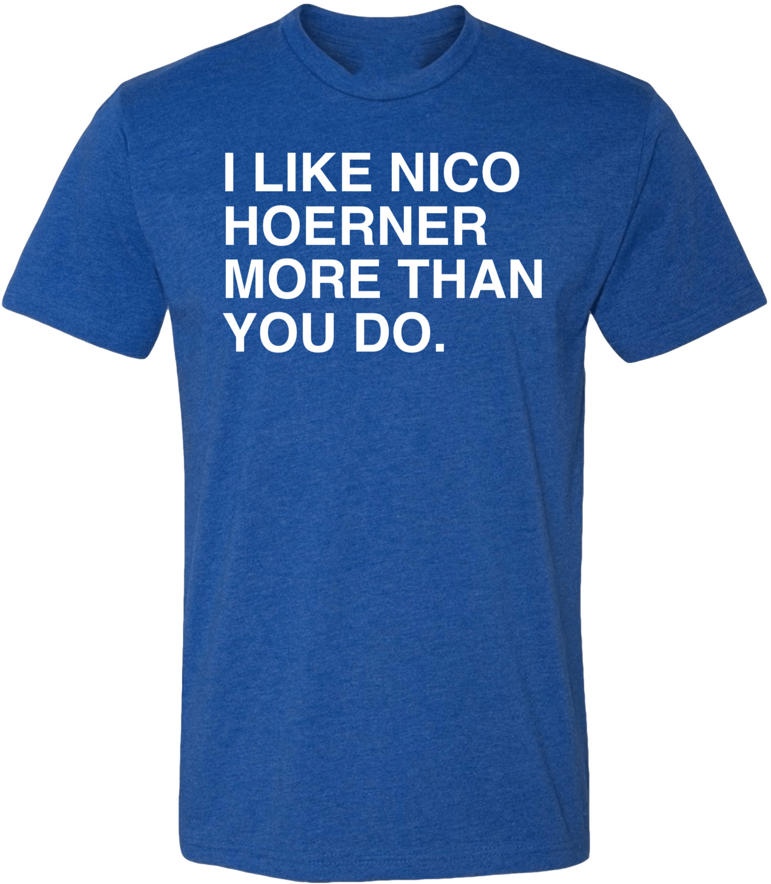 OBVIOUS SHIRTS Merch I Like Nico Hoerner More Than You Do T-Shirt Unique Gift For Dad OBVIOUS SHIRTS Merch I Like Nico Hoerner More Than You Do T-Shirt Unique Gift For Dad