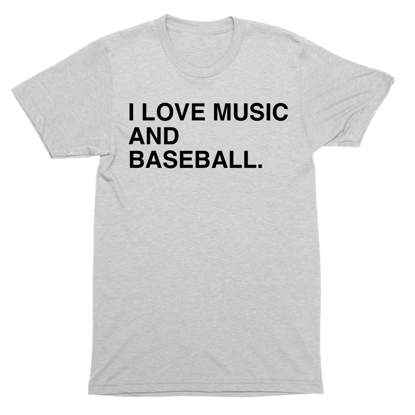 OBVIOUS SHIRTS Merch I Love Music And Baseball Shirt Gifts For Besties OBVIOUS SHIRTS Merch I Love Music And Baseball Shirt Gifts For Besties