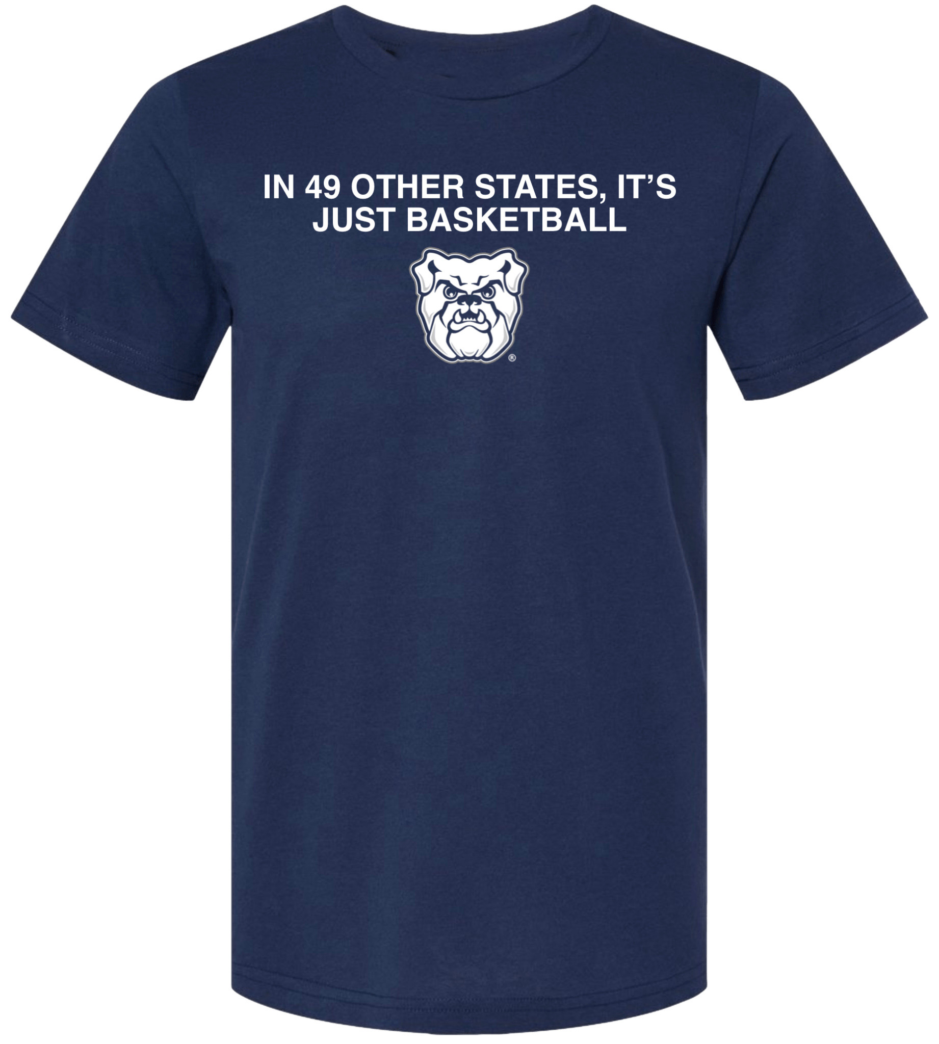 OBVIOUS SHIRTS Merch In 49 Other States It's Just Basketball T-Shirt Basketball Enthusiast Gifts OBVIOUS SHIRTS Merch In 49 Other States It's Just Basketball T-Shirt Basketball Enthusiast Gifts