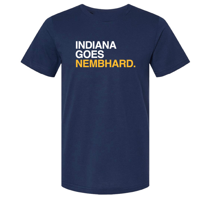 OBVIOUS SHIRTS Merch Indiana Goes Nembhard T-Shirt Present For Husband OBVIOUS SHIRTS Merch Indiana Goes Nembhard T-Shirt Present For Husband