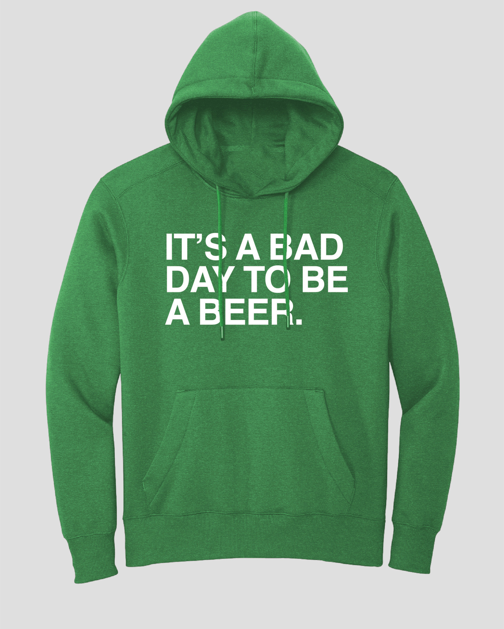 OBVIOUS SHIRTS Merch It's A Bad Day To Be A Beer Hoodie Gift Ideas For Him