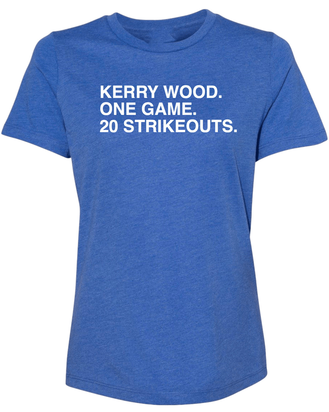 OBVIOUS SHIRTS Merch Kerry Wood One Game 20 Strikeouts T-Shirt Christmas Gift Ideas For Her