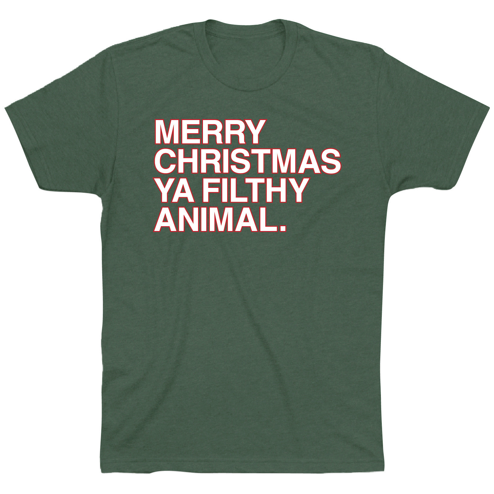 OBVIOUS SHIRTS Merch Merry Christmas Ya Filthy Animal T-Shirt Christmas Gifts For Father OBVIOUS SHIRTS Merch Merry Christmas Ya Filthy Animal T-Shirt Christmas Gifts For Father